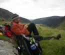 Irland Glendalough Pause